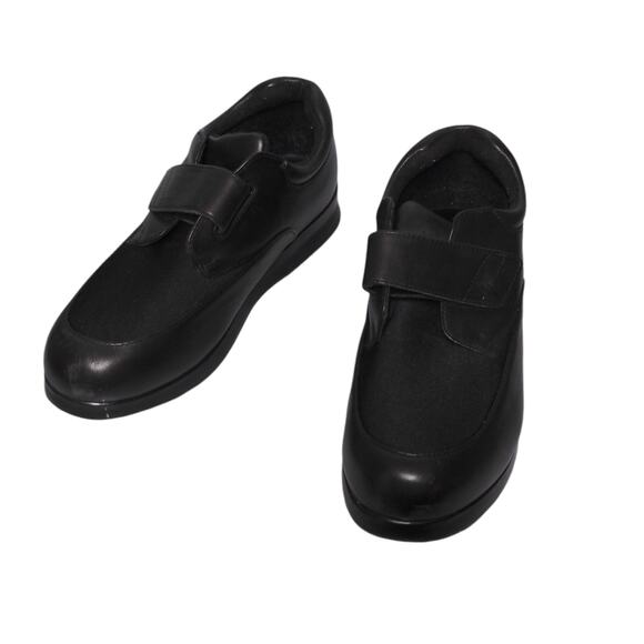 DREW Quest Hook and Loop Adjustable Shoe in Black – Size 10W – EUC - Picture 1 of 14
